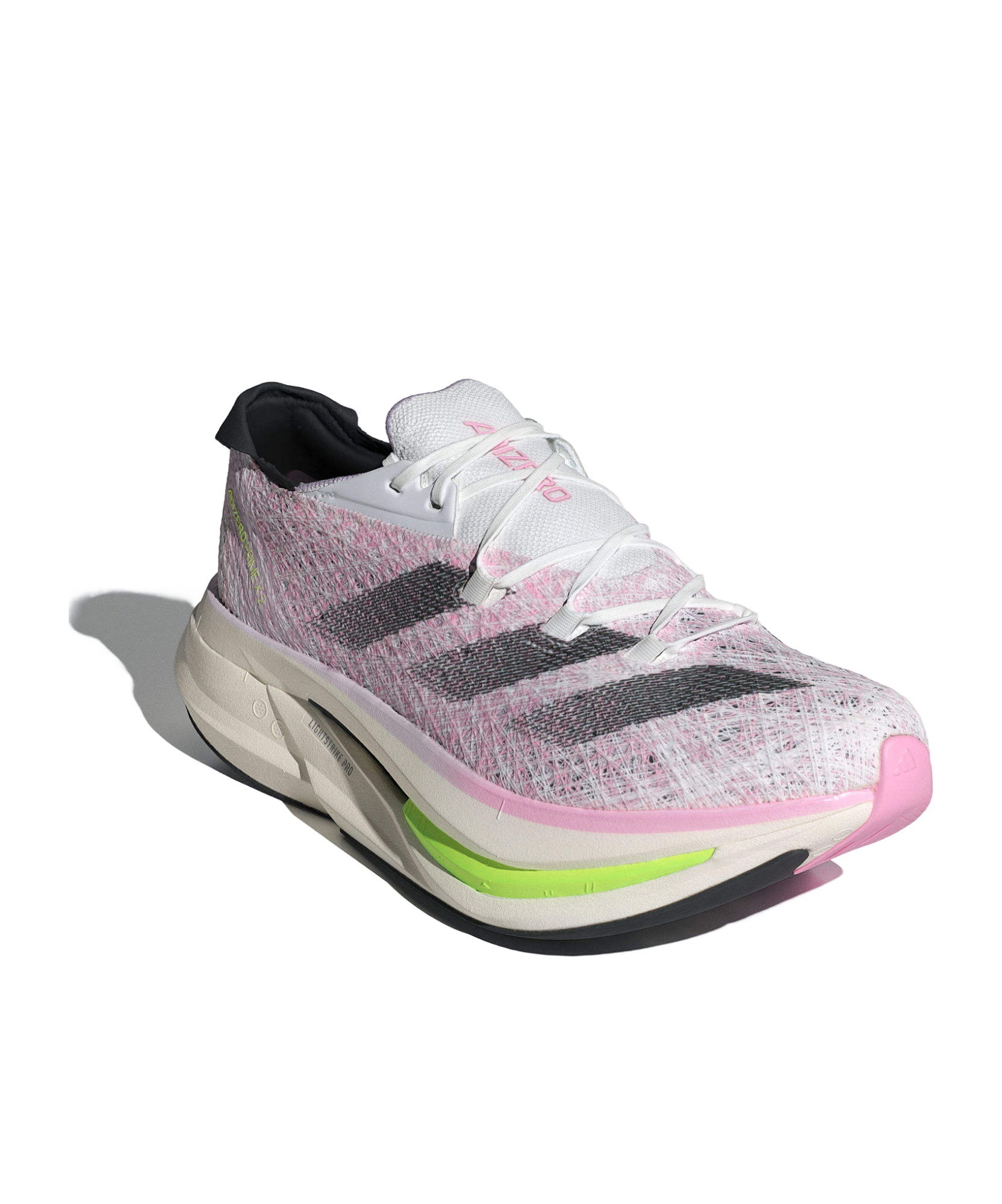 Adidas Originals Adizero Prime X 2.0 Strung Running Shoes In White