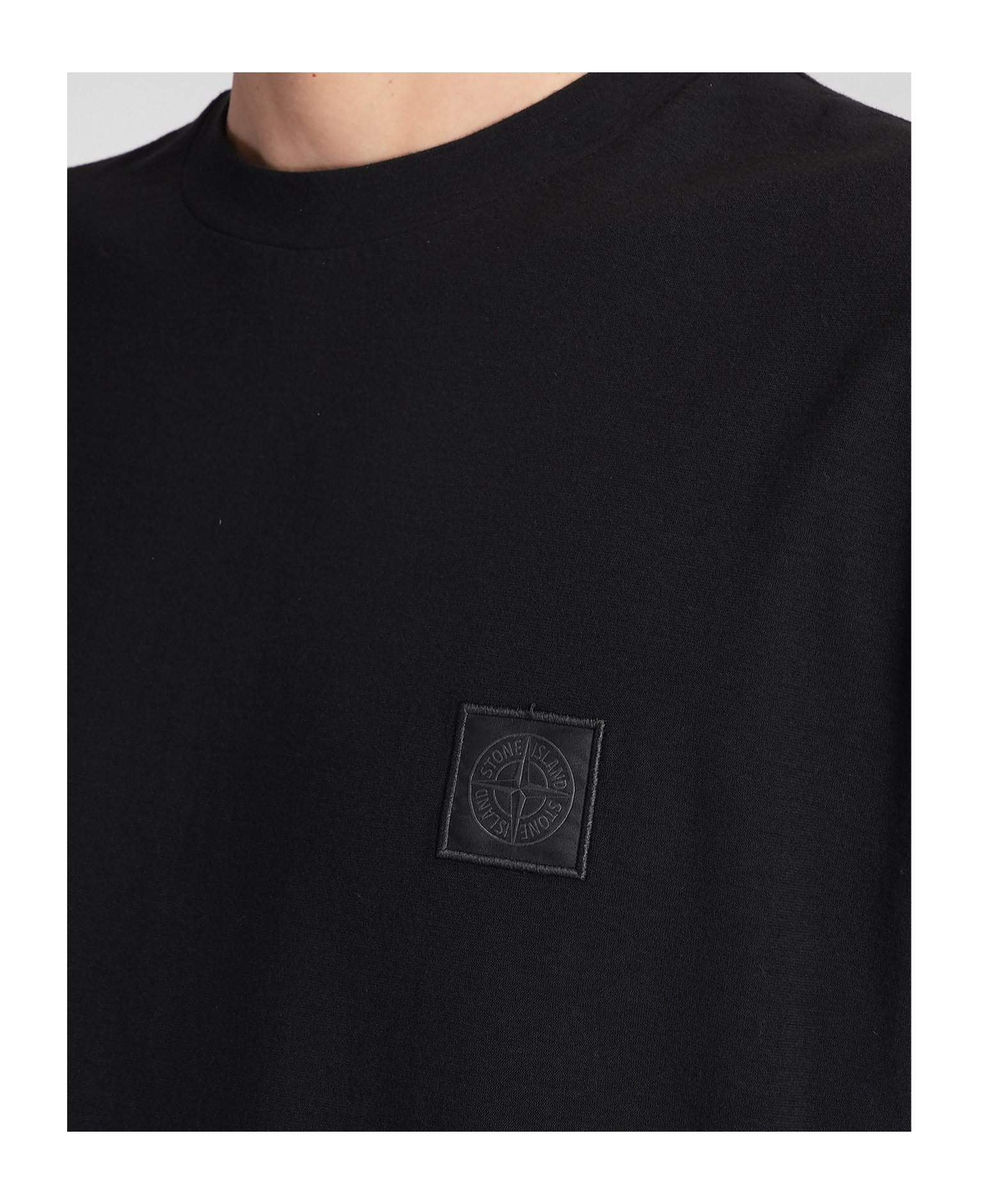 STONE ISLAND STONE ISLAND GHOST CREWNECK T-SHIRT