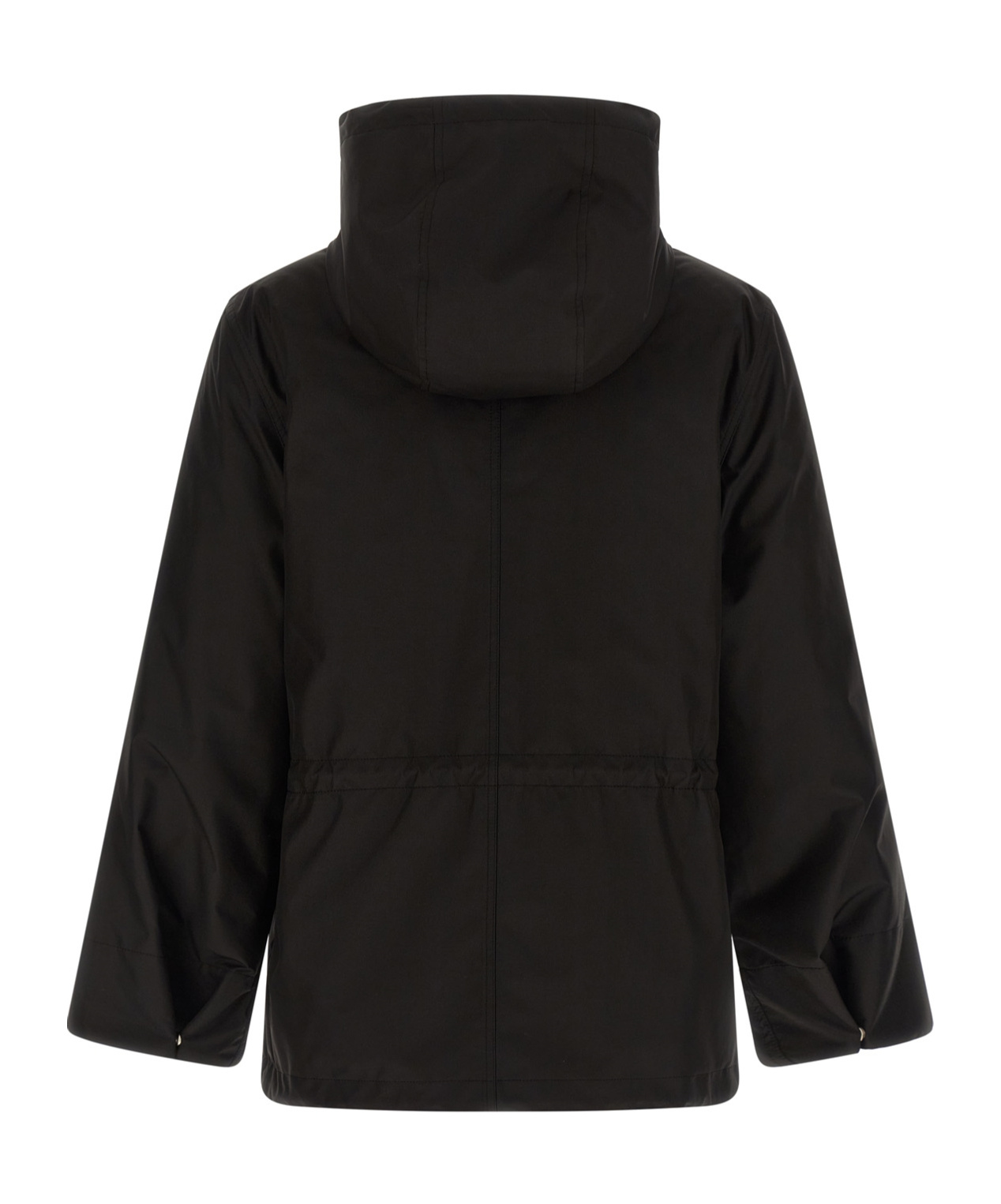 Yves Salomon Technical Black 2-in-1 Parka With Removable Mink Fur Lining In Black