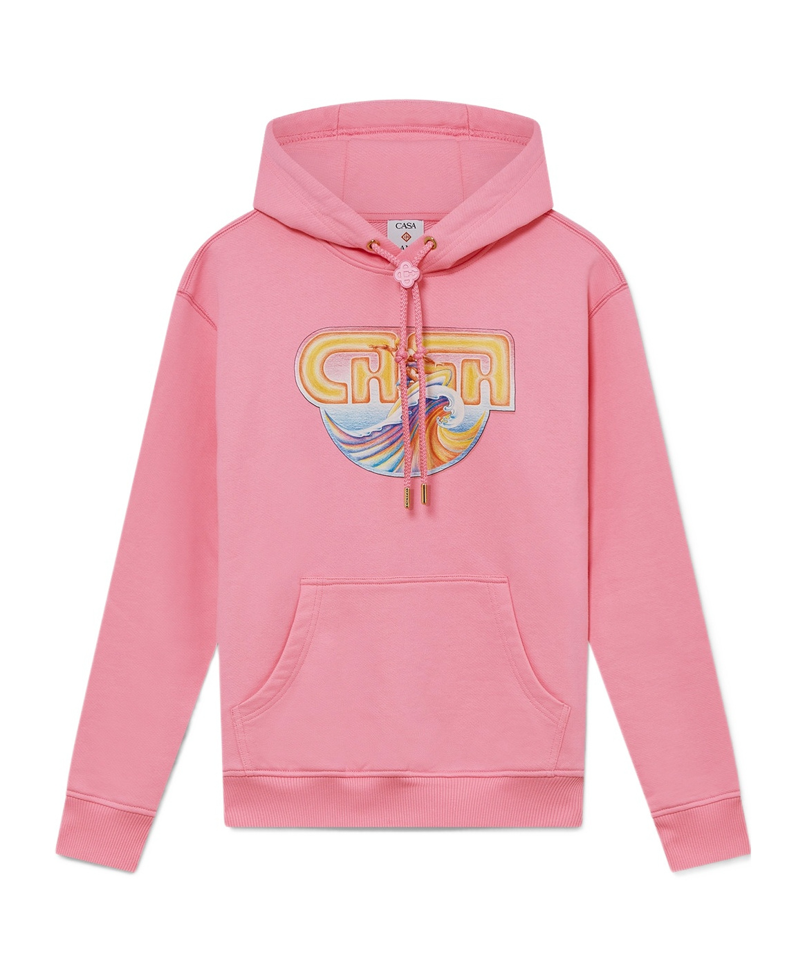 Casablanca Long Sleeve Sweatshirt In Pink