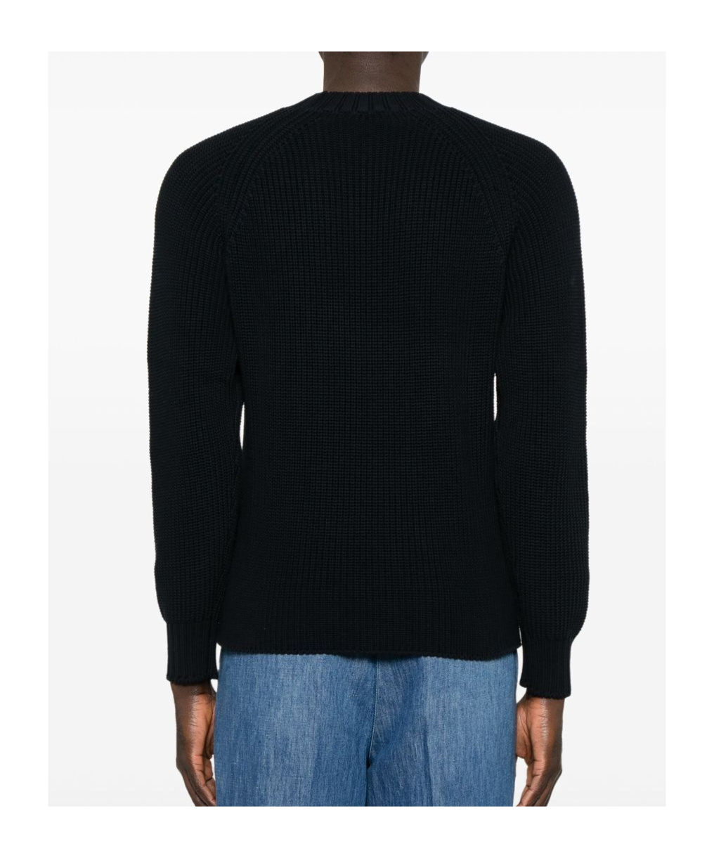 Drumohr Cotton Jersey In Black
