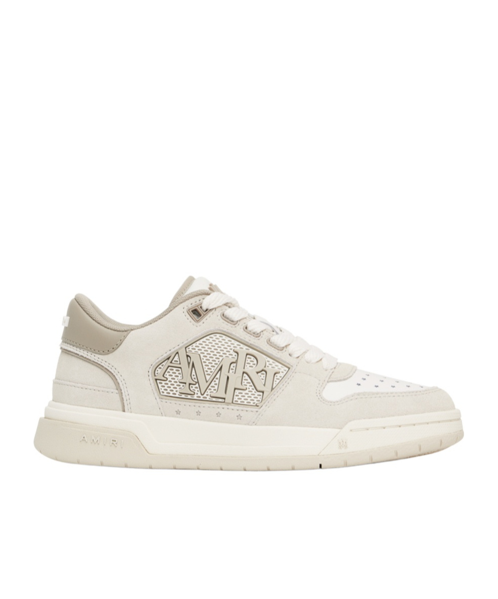 Amiri Logo-lacing Low-cut Casual Shoes In White
