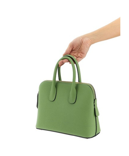 Valextra Mylogo Hand Bags Green In Blue