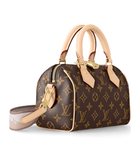 Pre-owned Louis Vuitton Speedy Bandouliere 20 Shoulder Bag In Brown
