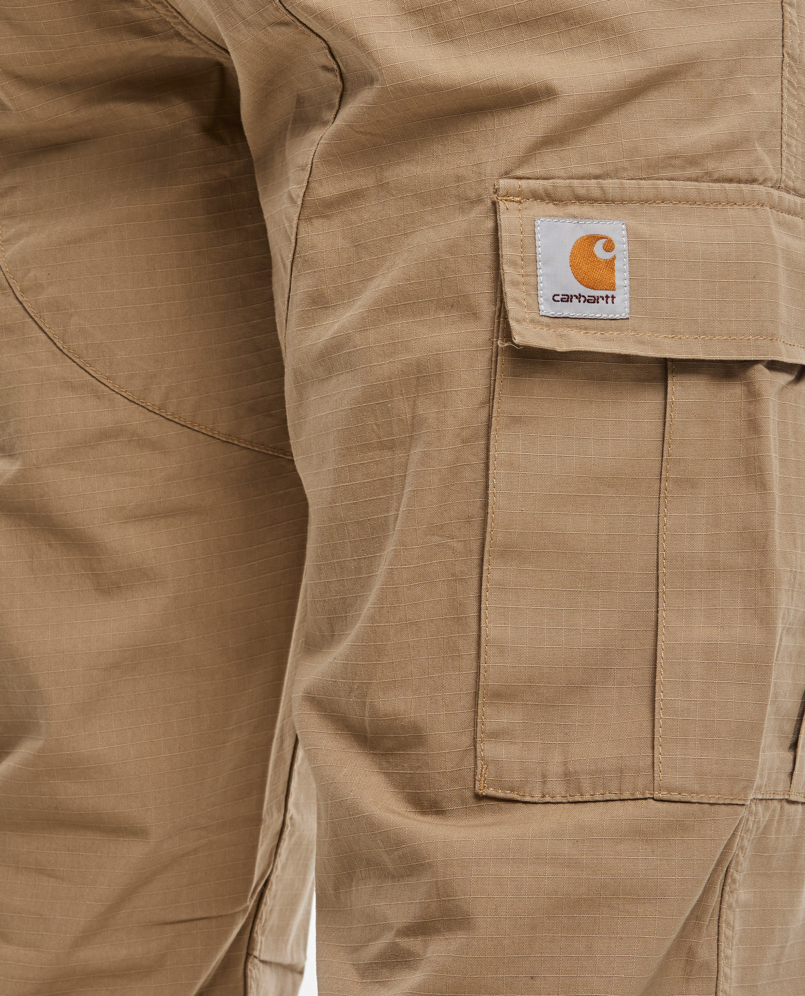 Carhartt Cole Cargo Pant In Beige Cotton In Brown