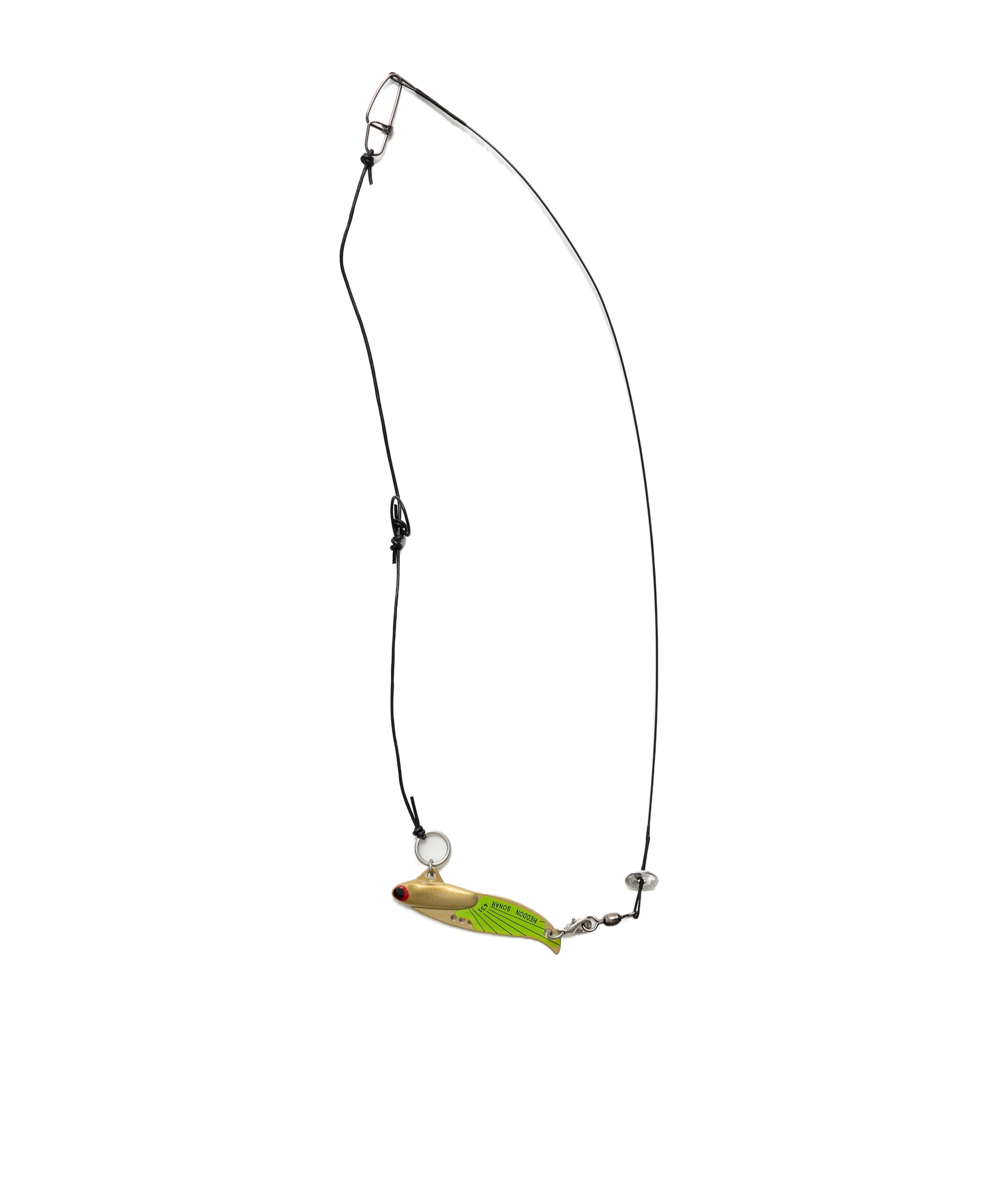 Our Legacy Tadpole Necklace In Black