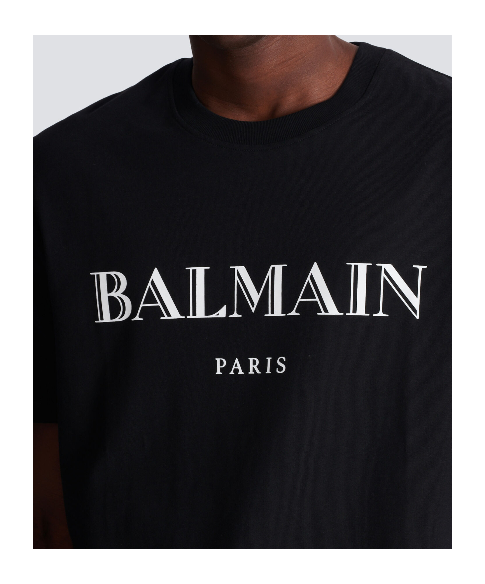 Balmain Vintage Crystal-embellished T-shirt In Brown