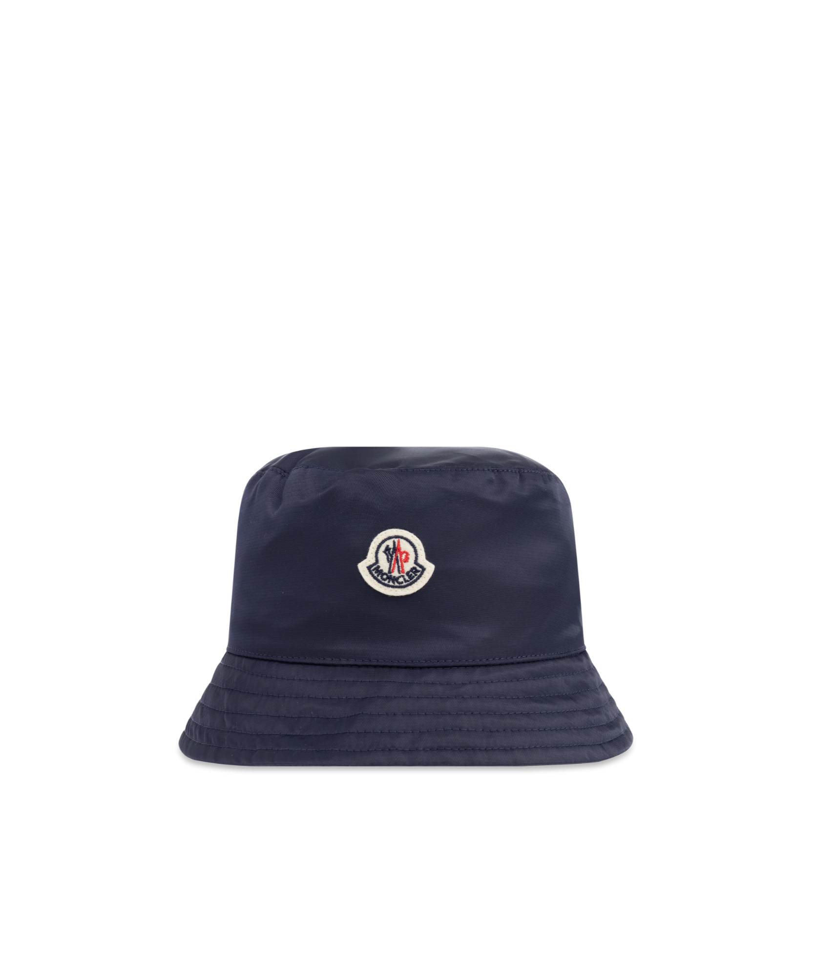 Moncler Logo-patch Bucket Hat In Black