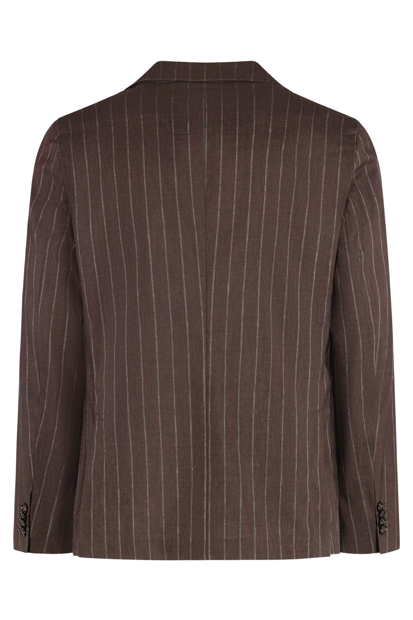 Hugo Boss Boss Hanry Linen Two-pieces Suit In Brown