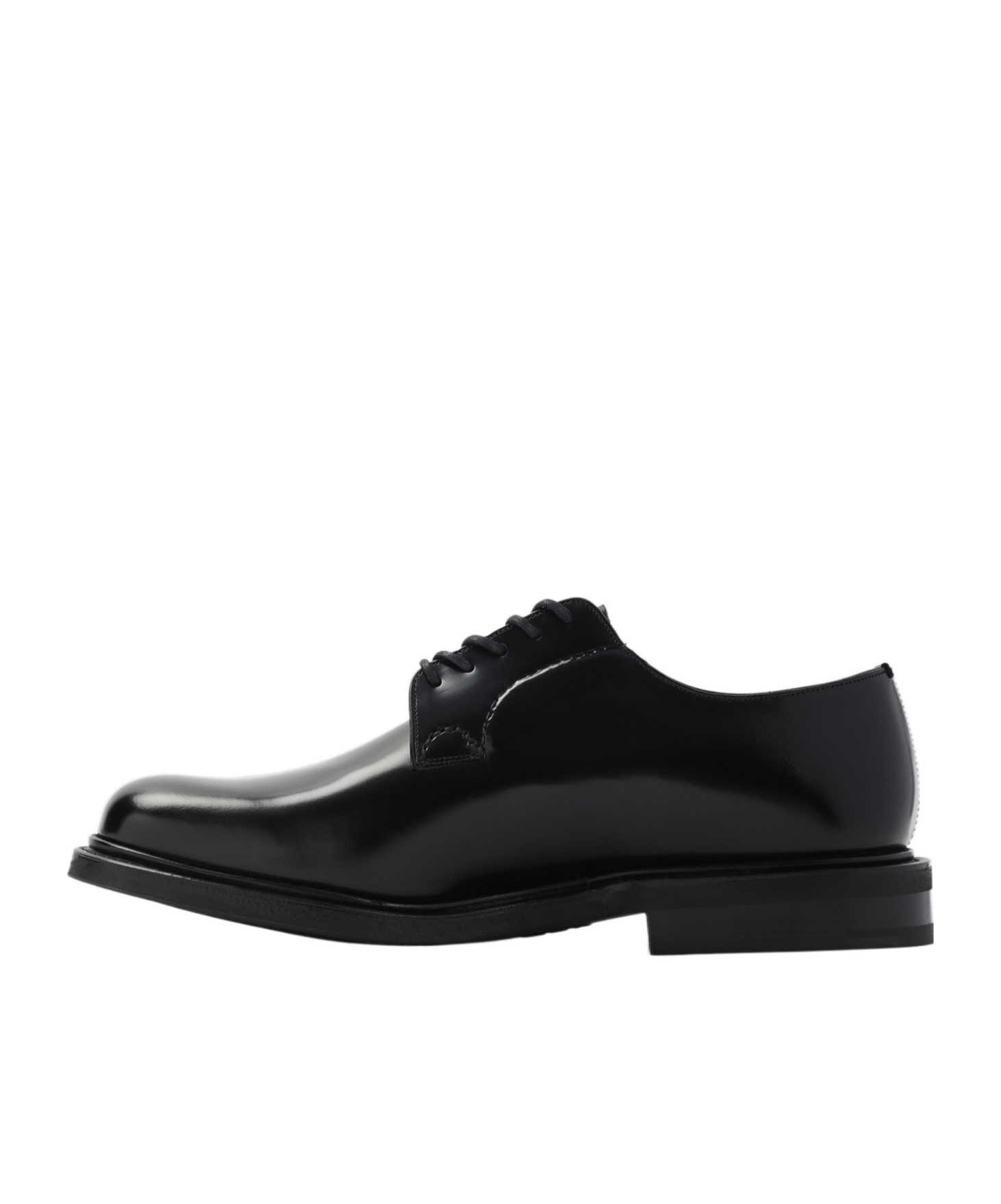 Church's Black Leather Lace Up Shoes In Black