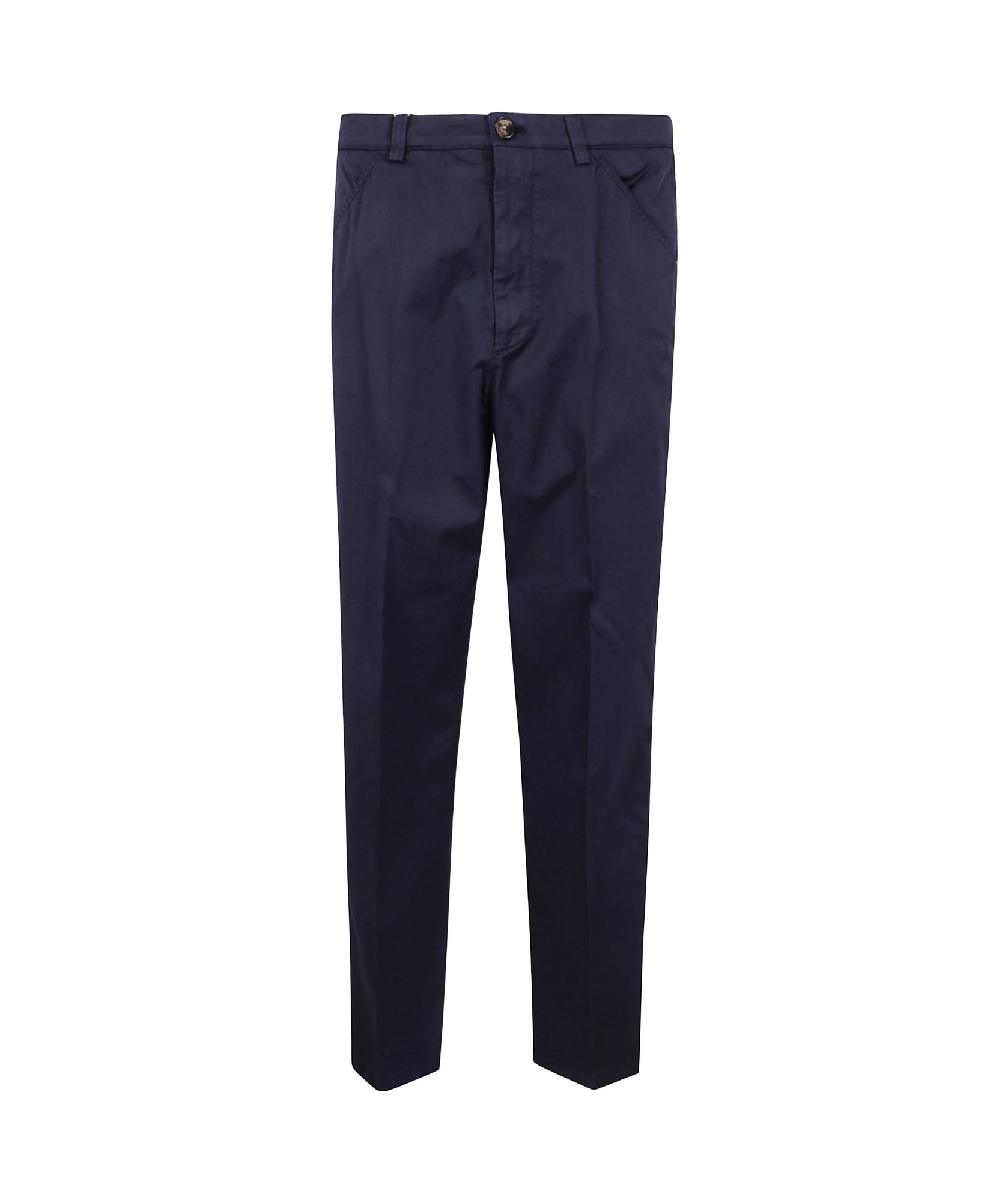 Brunello Cucinelli Belt-loop Casual Pants In Black