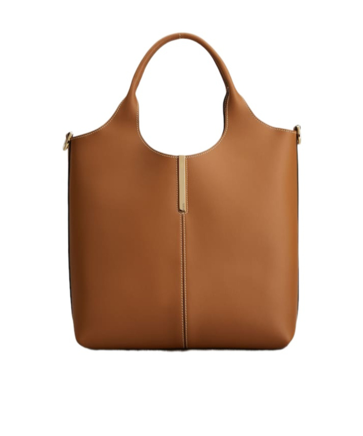 Tod's Small Shopping Tote In Brown