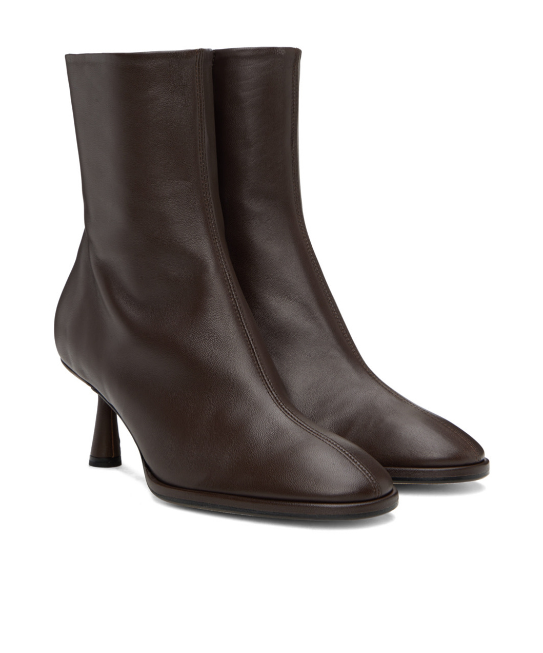 Aeyde Brown Dorothy Boots In Black