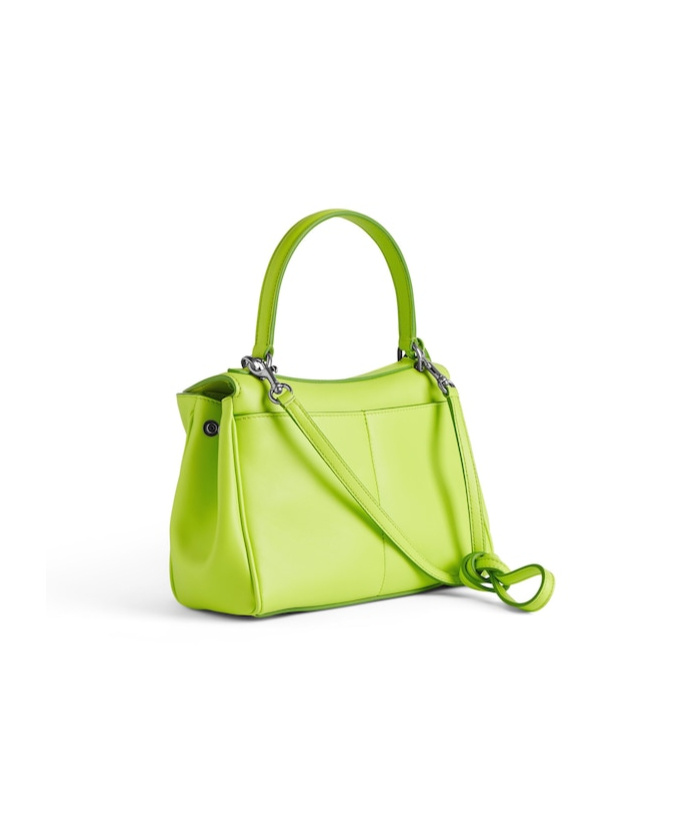 Balenciaga Women's Rodeo Handbag Mini In Granny Green