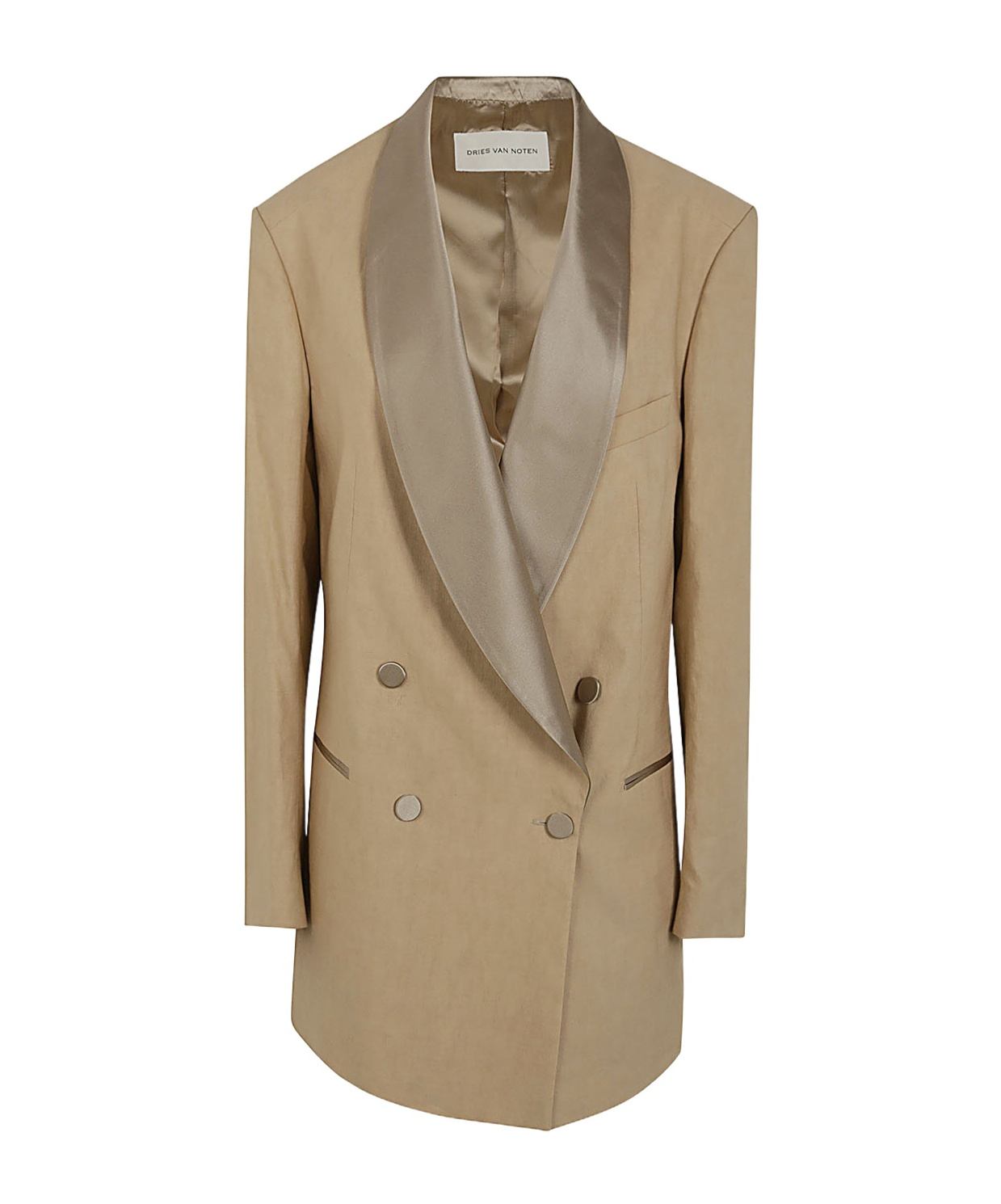 Dries Van Noten 00510 Blissy Tux 8373 Jacket Clothing In Nude