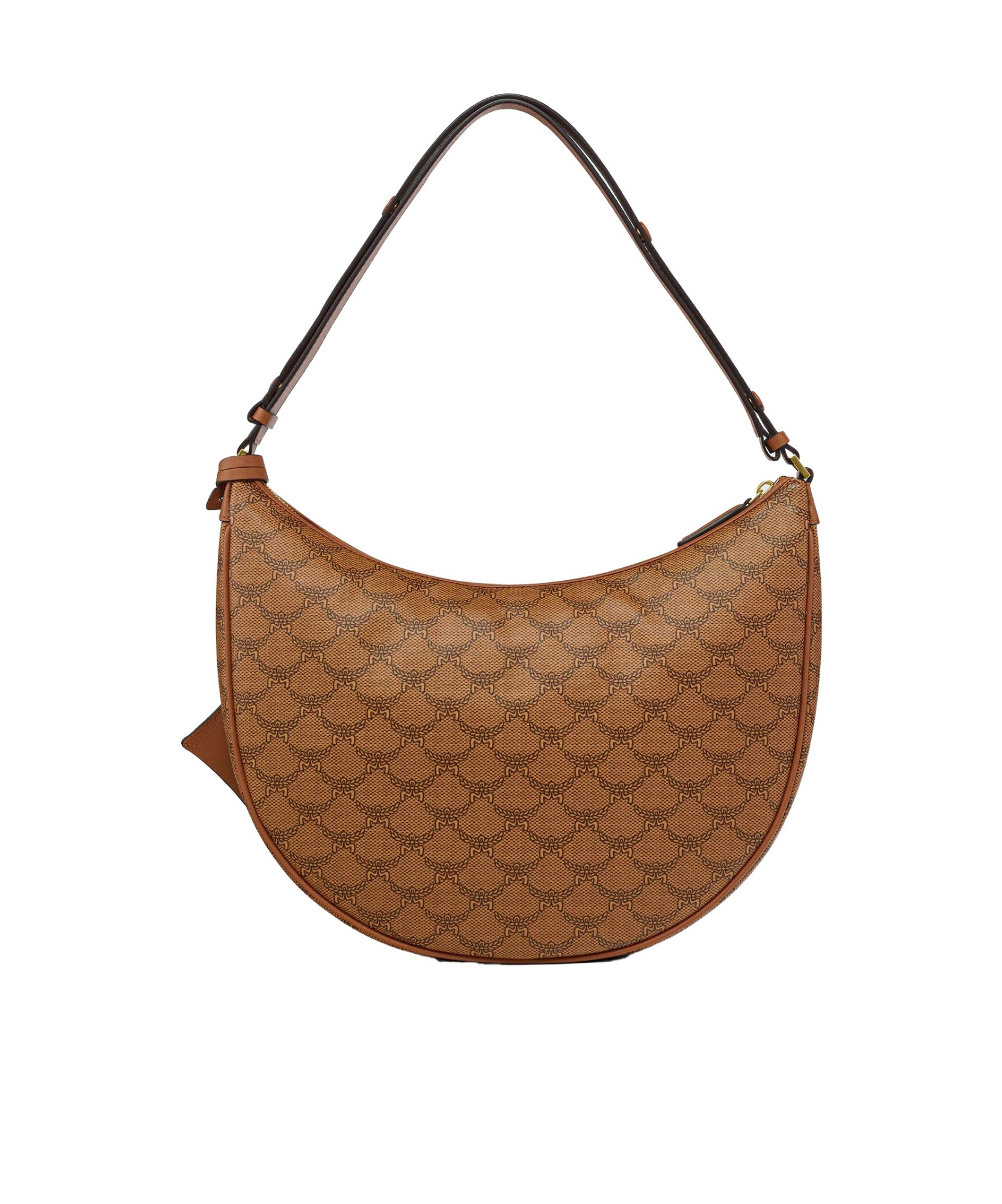Mcm Himmel Zippered Shoulder Bag In Brown