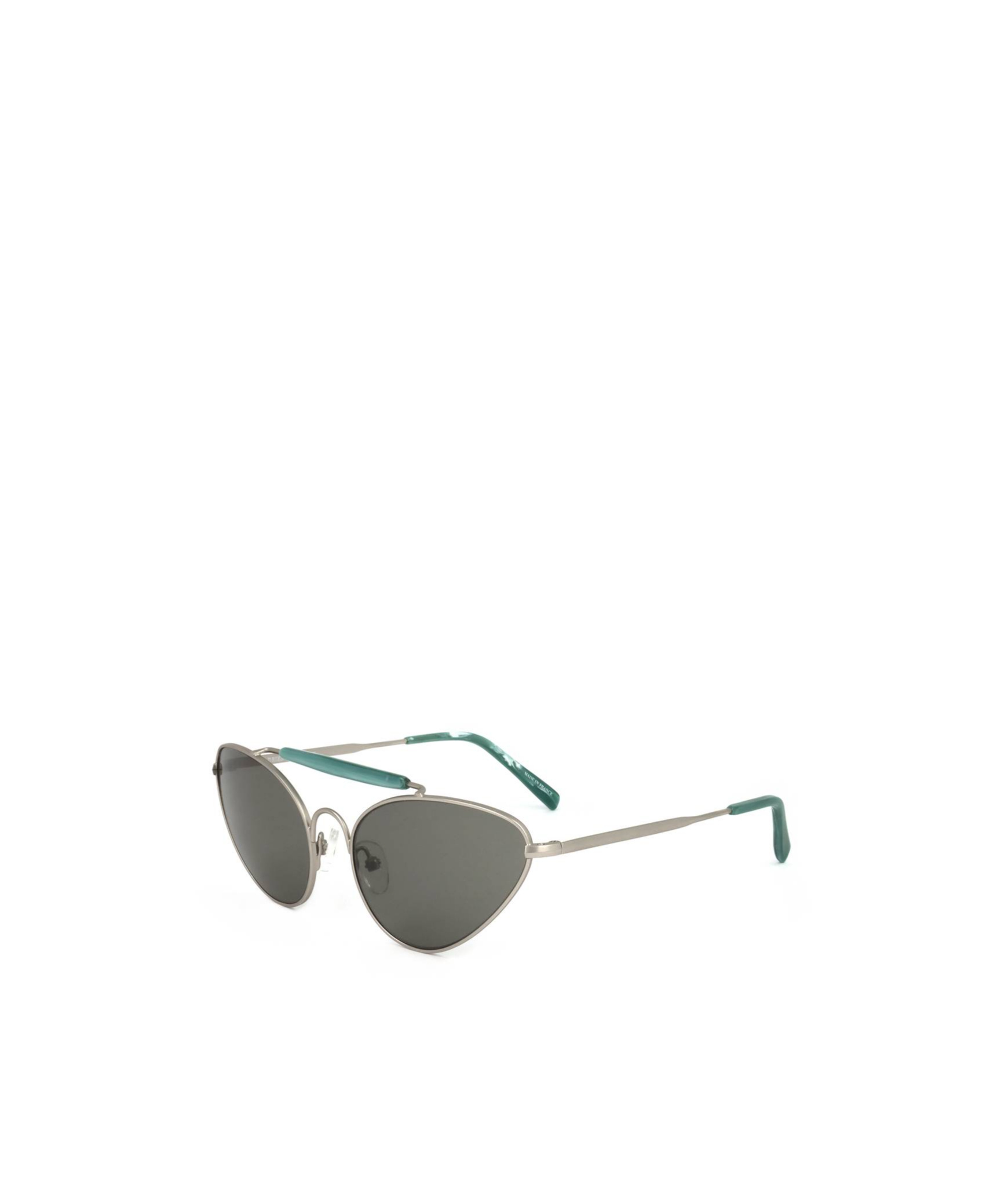 Dries Van Noten Linda Farrow X  Pilot Frame Sunglasses In Gray