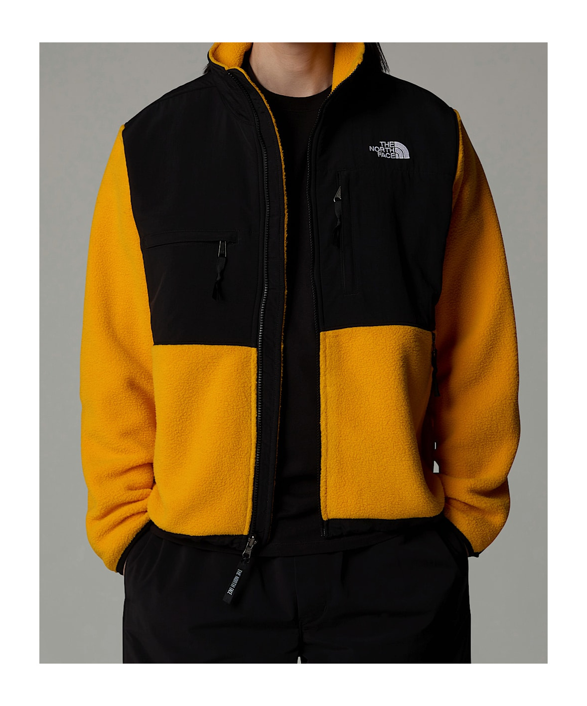 Shop The North Face Retro Denali Fleece Jacket In Black