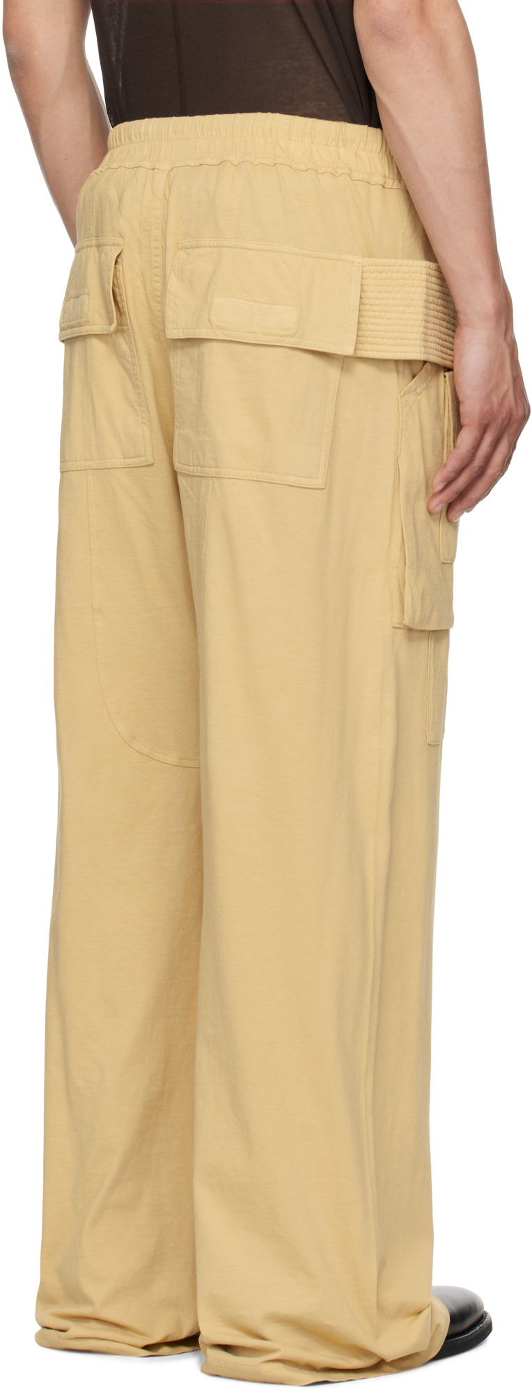 RICK OWENS DRKSHDW CARGO DRAWSTRING OVERALLS