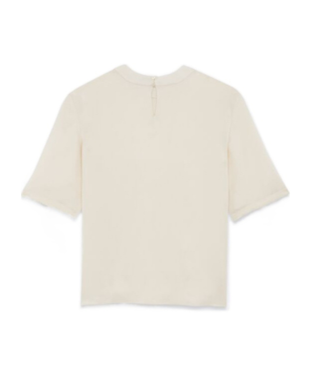 SAINT LAURENT SAINT LAURENT CREWNECK SHORT-SLEEVED T-SHIRT