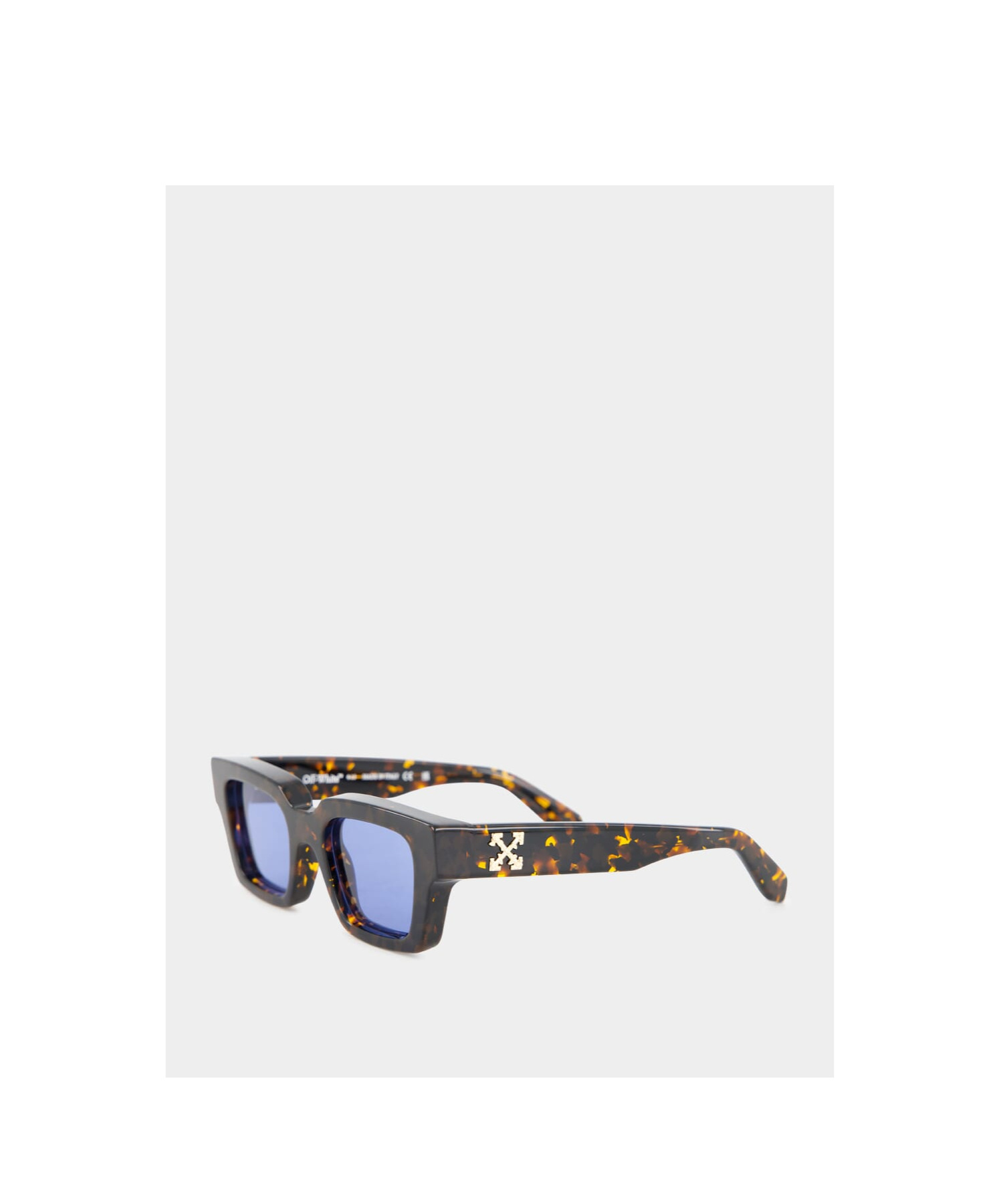 Off-white Square Sunglasses In Blue
