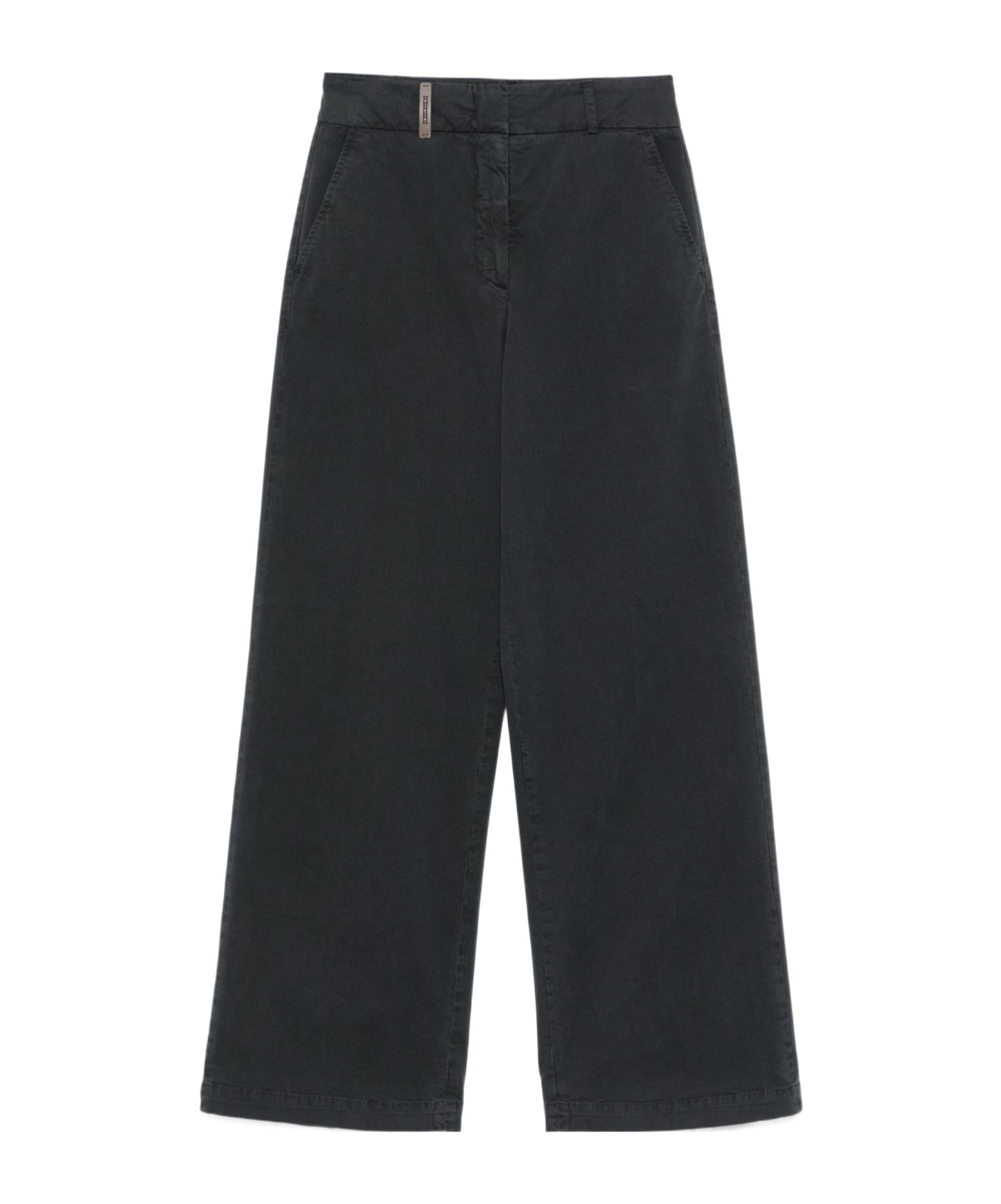 Peserico Flare Bottom Trousers In Black