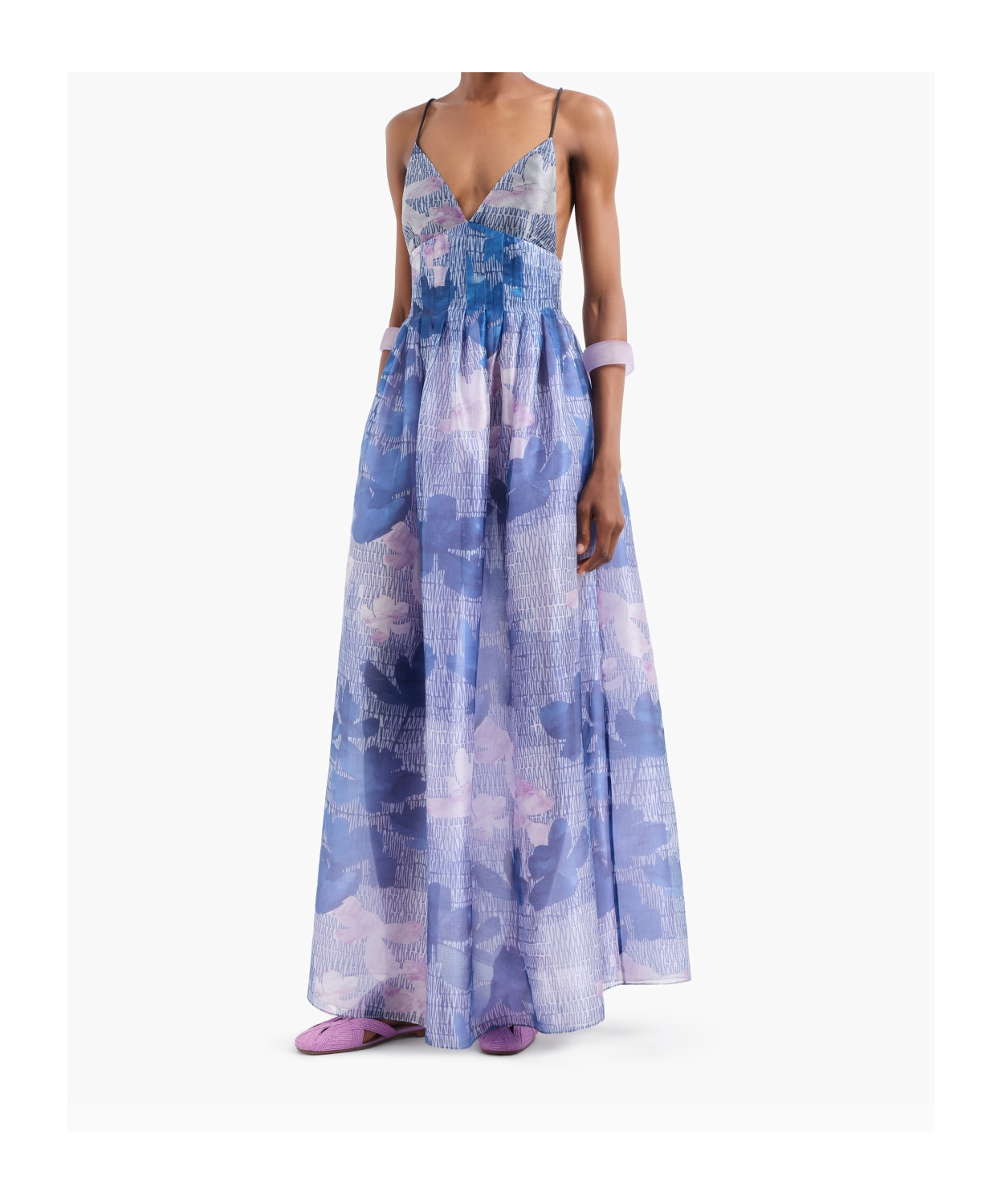 Emporio Armani Dresses Multi Colour In Blue
