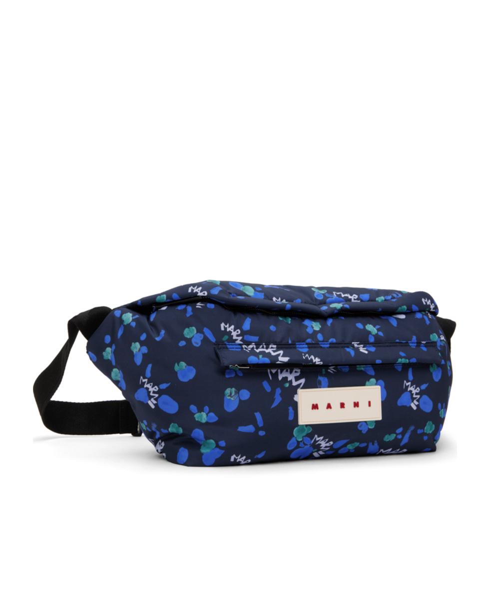 Marni Large Marsupio Waist Pack In Black