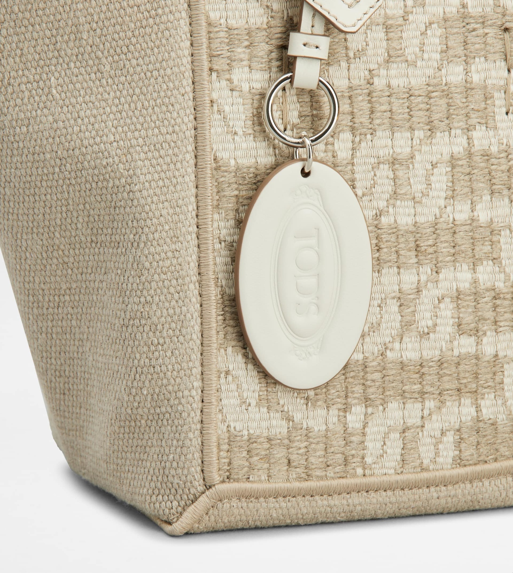 Tod's Double Up Mini Shoulder Bag In Nude