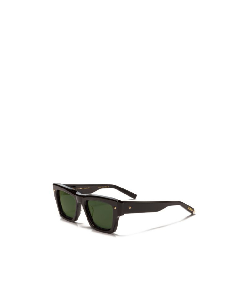Valentino Logo Sunglasses In Green