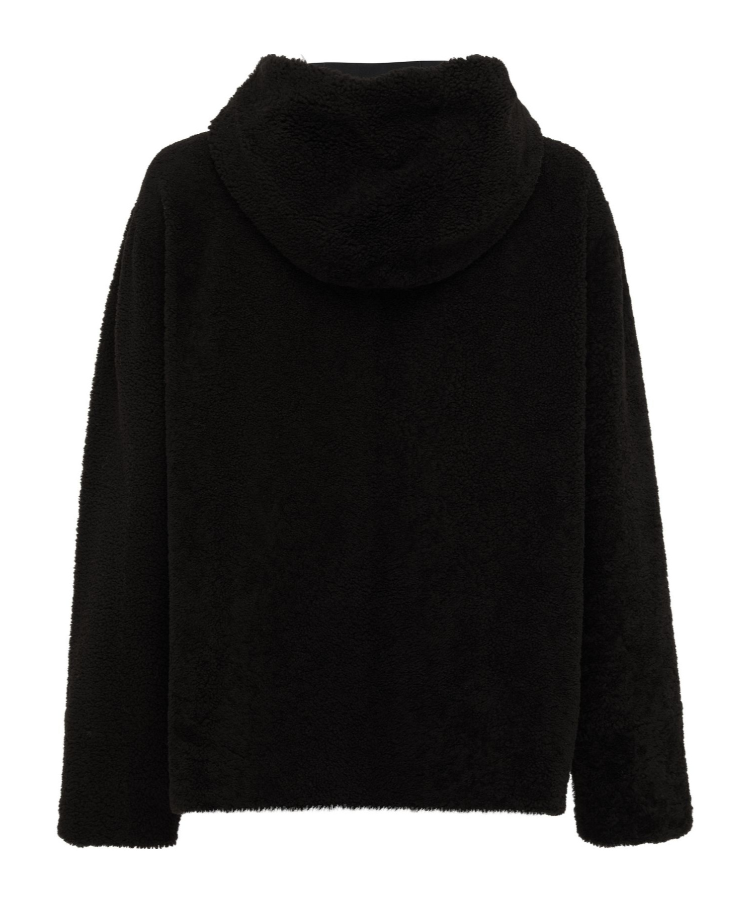 LOEWE WOOL HOODED CASUAL JACKET