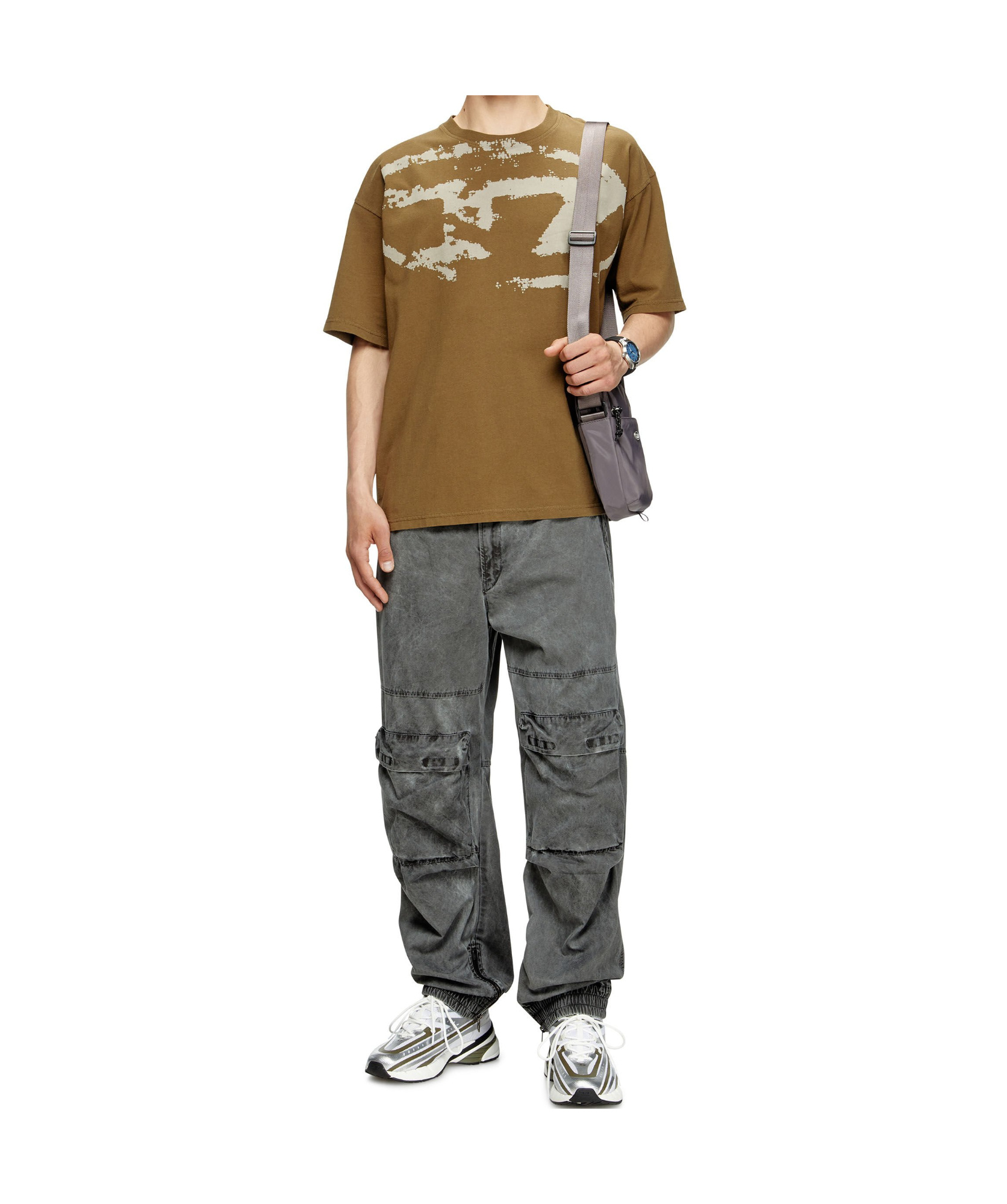 Diesel Mens 5fp T-boxt-n14 Short-sleeved Cotton-jersey T-shirt