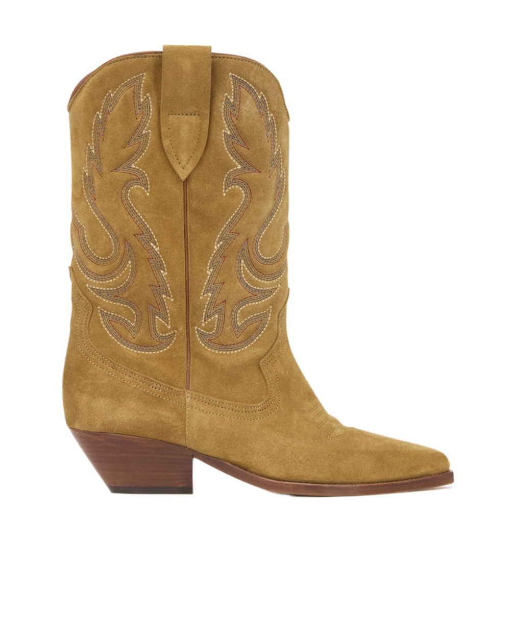 Shop Isabel Marant Duerto Boots In Brown