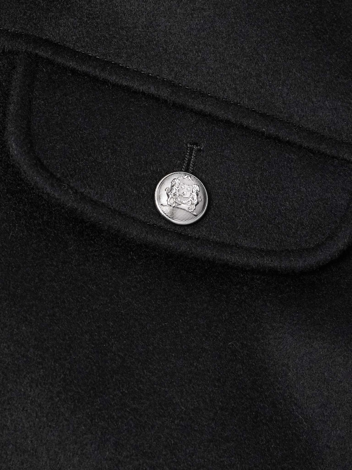 Celine Embellished Cashmere Bomber Jacket In Black
