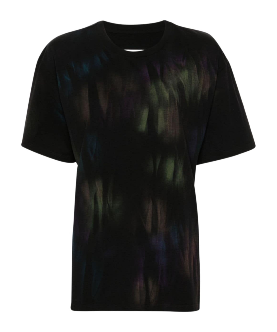 Mm6 Maison Margiela Single-stitch-logo T-shirt In Black