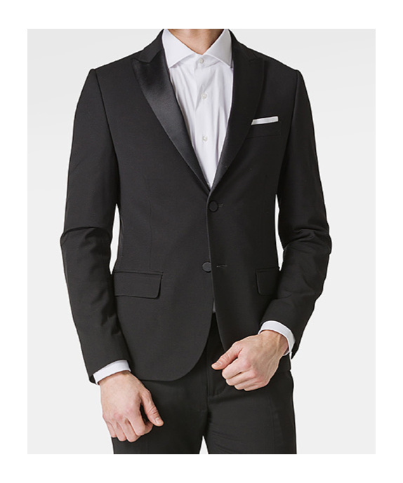 DANIELE ALESSANDRINI LONG-SLEEVED SUIT COAT