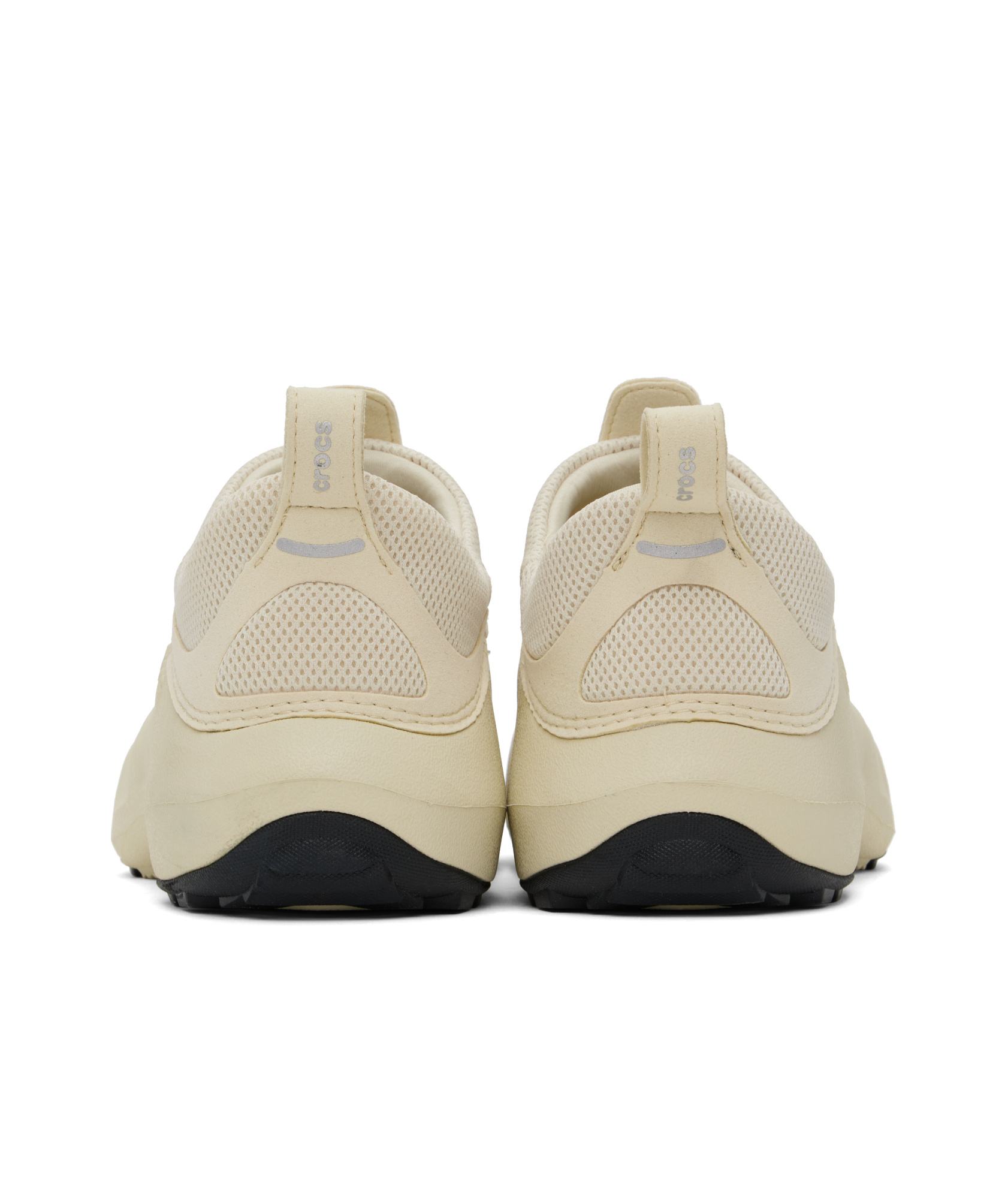 Crocs Round Toe Sneakers In Nude