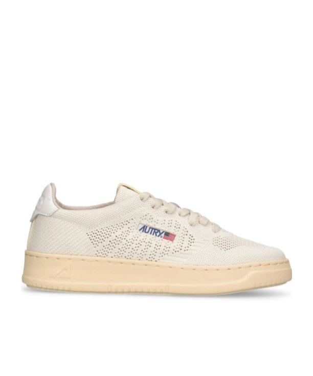 Autry Easeknit Low-top Sneakers With Textured Finish