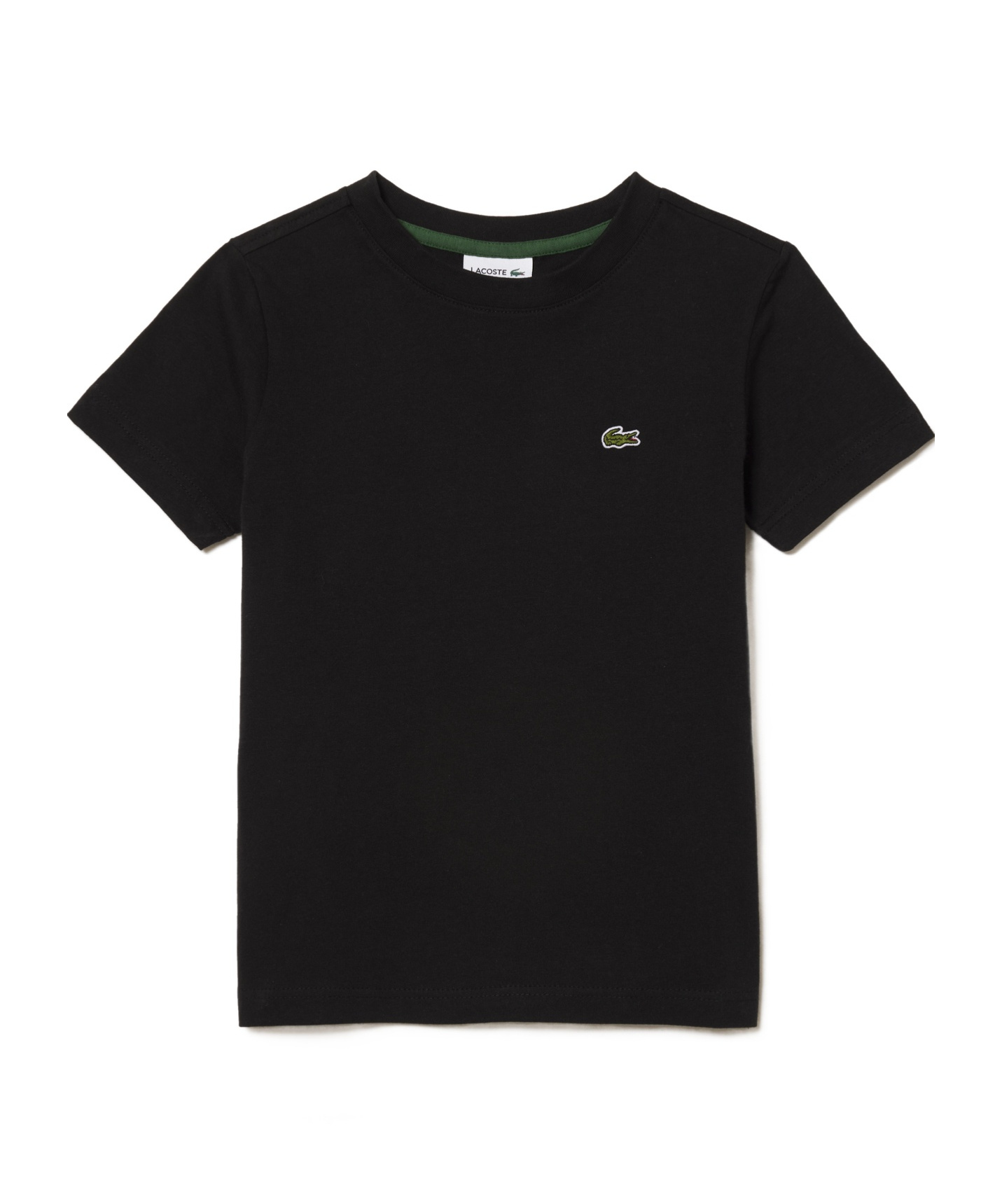 Lacoste Short-sleeved T-shirt In Black