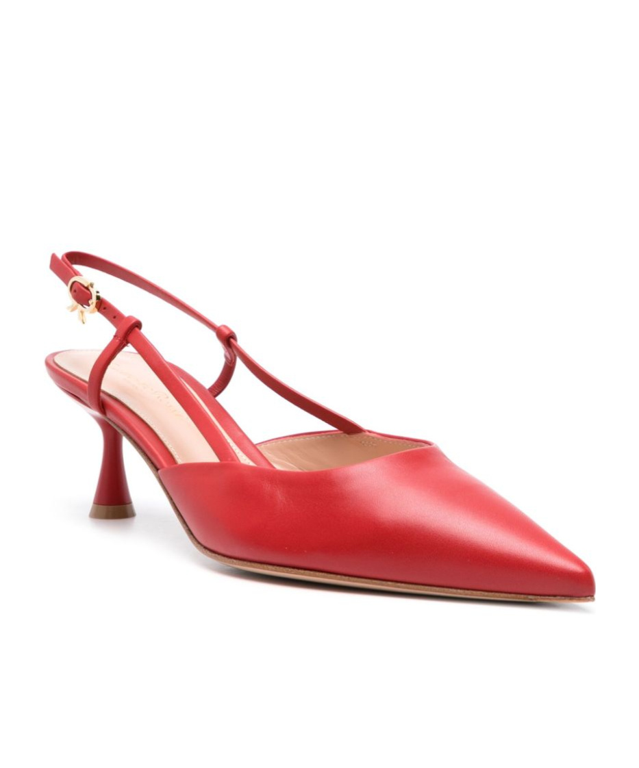 Gianvito Rossi Ascent 85mm Slingback Pumps In Red