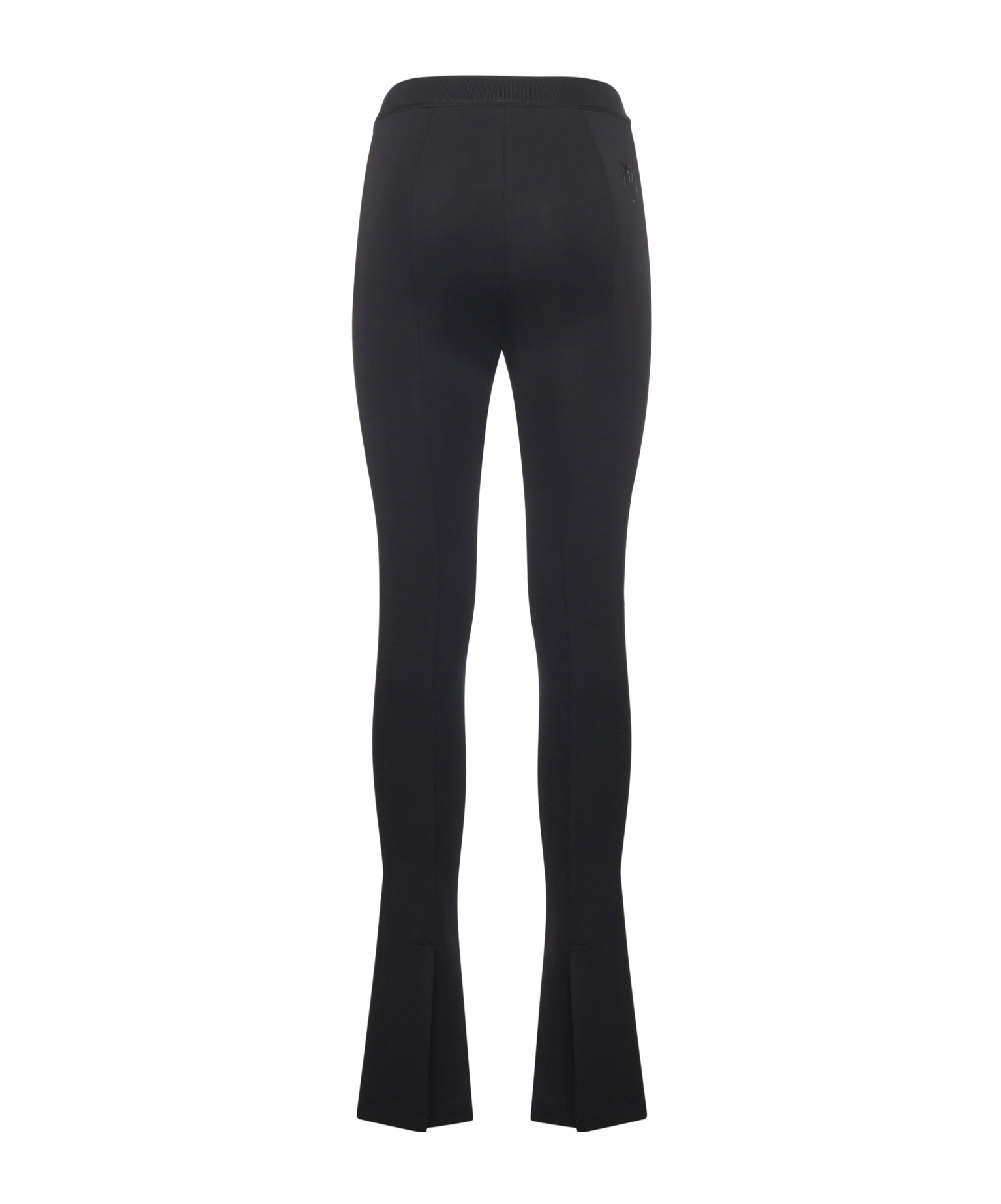 Pinko Tight Casual Pants In Black