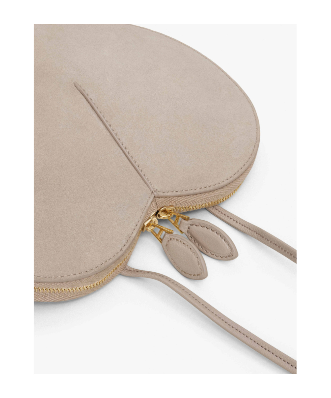 Alaïa Le Cœur Bi-material Bag In Leather