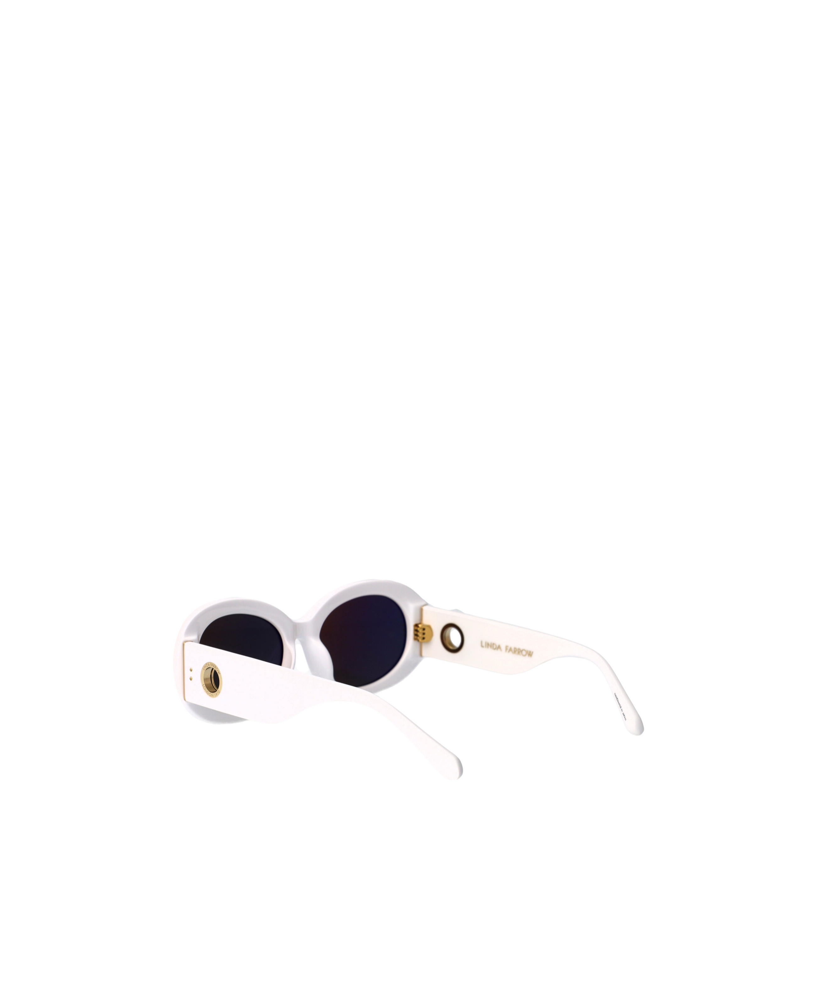 Linda Farrow Geometric Frame Sunglasses