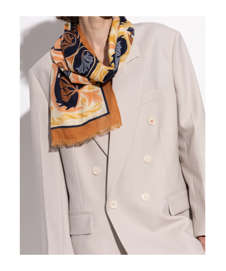 Etro Floral-print Scarf