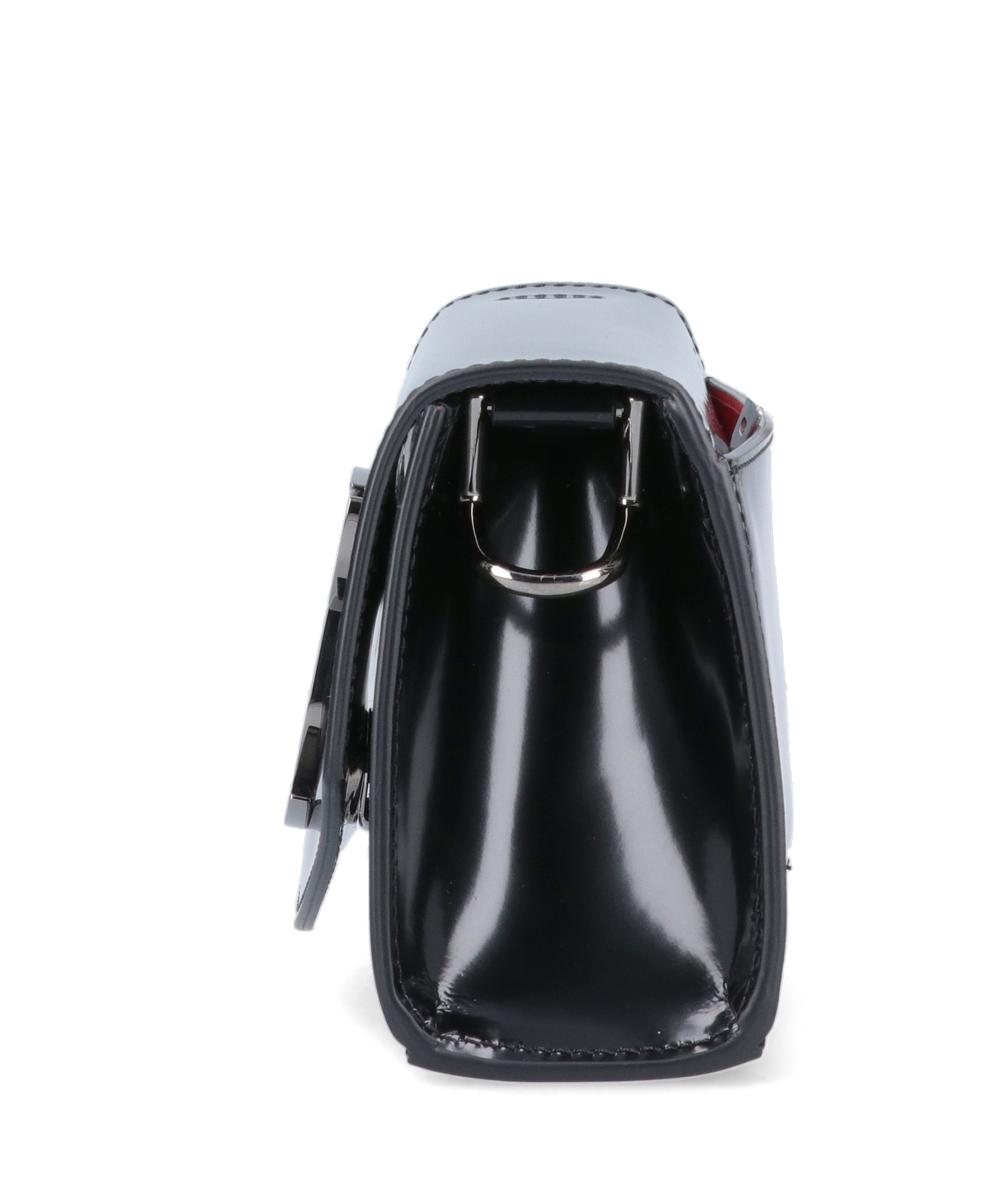 Christian Louboutin Loubi54 Large Leather Crossbody Clutch In Black