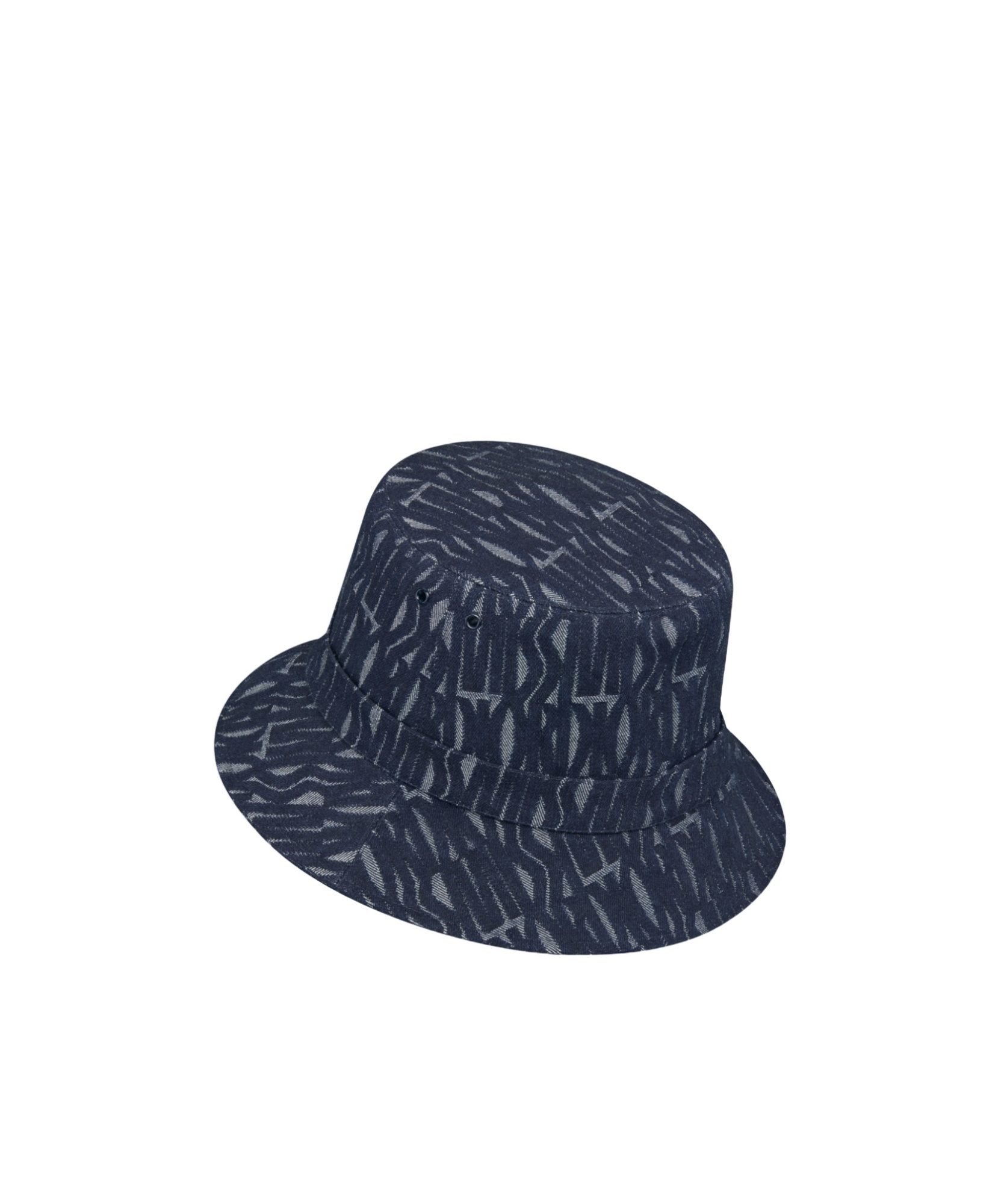 Dior Teddy-d Miss Allover Small Brim Bucket Hat In Black