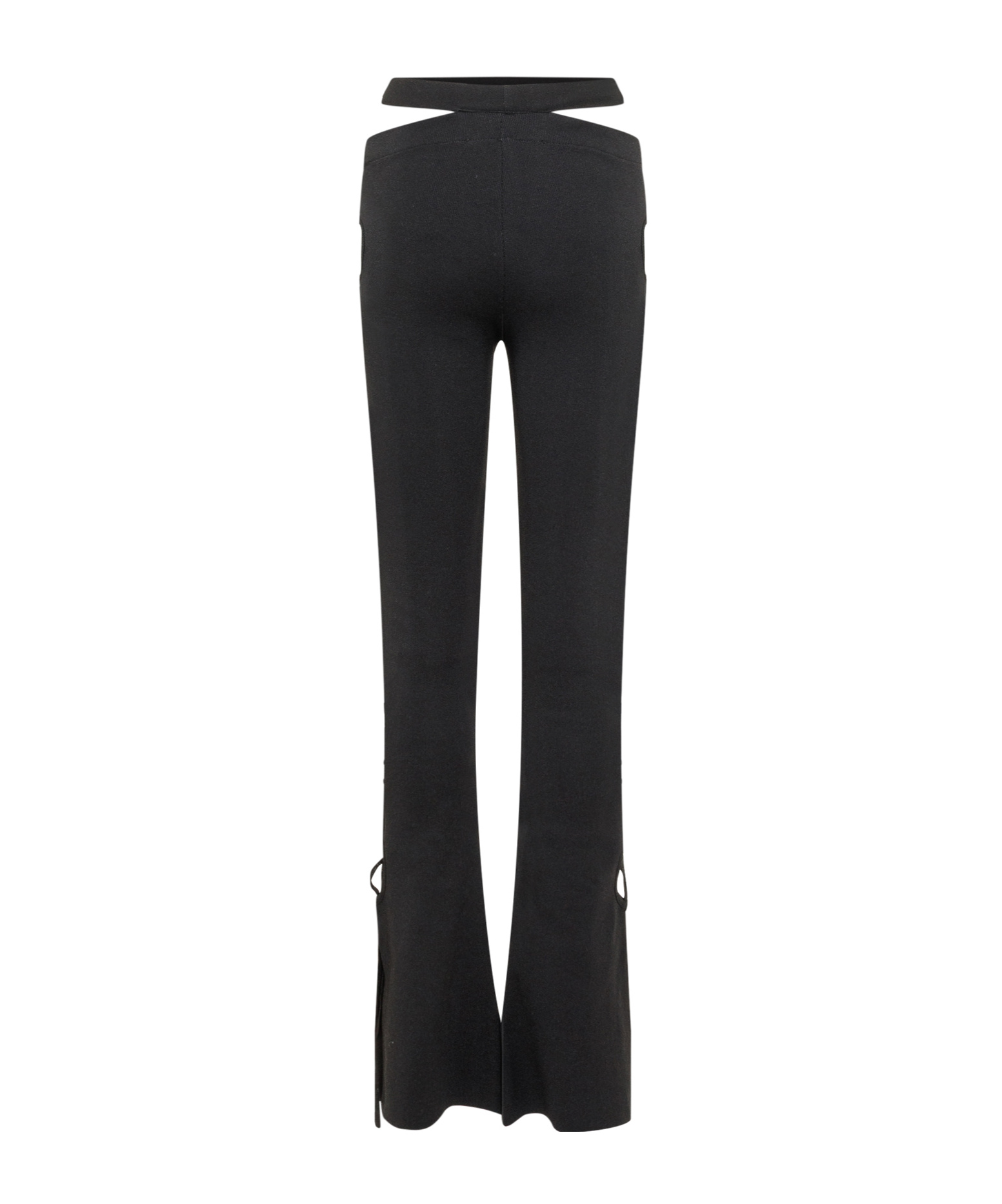Andreädamo Andreādamo Cut Out Pantalones In Black