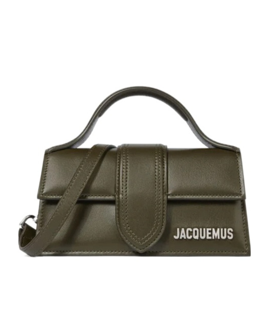 Jacquemus The Bambino Top-handle Leather Tote Bag In Brown