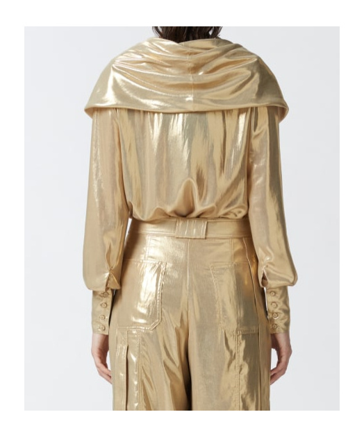 Pinko Walker Blouse In Nude