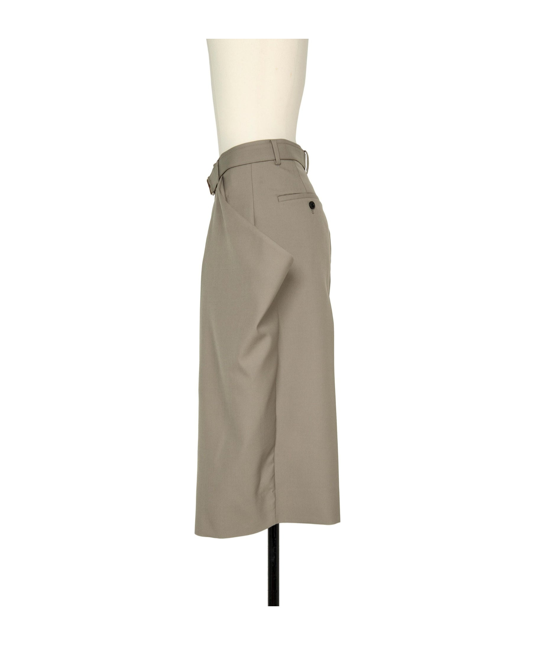 SACAI DRAPED-PANEL TROUSERS 